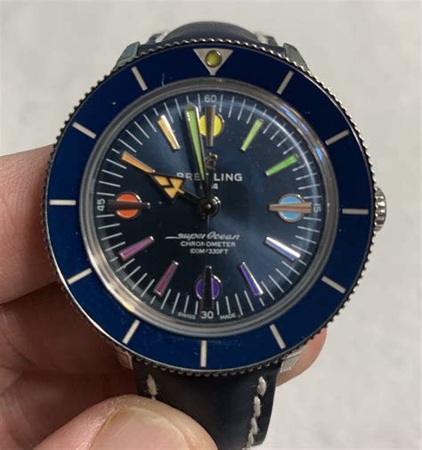 breitling rainbow|breitling superocean heritage for sale.